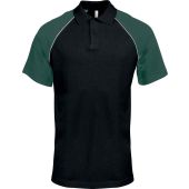 Kariban Baseball Cotton Piqué Polo Shirt