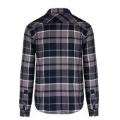 Kariban Sherpa Lined Checked Shirt Jacket