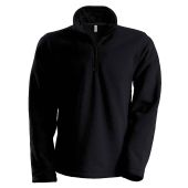 Kariban Enzo Zip Neck Micro Fleece - Black Size 3XL