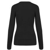 Kariban Ladies Cotton Acrylic V Neck Sweater