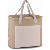 Kimood Large Jute Cool Bag