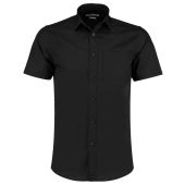 Kustom Kit Short Sleeve Tailored Poplin Shirt