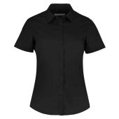 Kustom Kit Ladies Short Sleeve Tailored Poplin Shirt