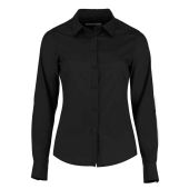 Kustom Kit Ladies Long Sleeve Tailored Poplin Shirt