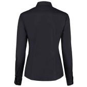 Kustom Kit Ladies Long Sleeve Tailored Mandarin Collar Shirt