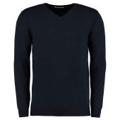 Kustom Kit Arundel Cotton Acrylic V Neck Sweater - Navy Size 3XL