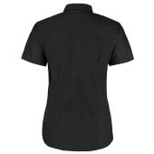 Kustom Kit Ladies Short Sleeve Tailored Workwear Oxford Shirt