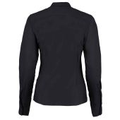 Kustom Kit Ladies Long Sleeve Tailored City Business Shirt