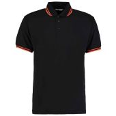 Kustom Kit Contrast Tipped Poly/Cotton Piqué Polo Shirt