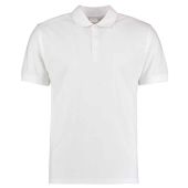 Kustom Kit Klassic Slim Fit Poly/Cotton Piqué Polo Shirt - White Size XXL