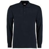 Kustom Kit Long Sleeve Poly/Cotton Piqué Polo Shirt - Navy Size XXL