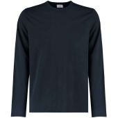 Kustom Kit Long Sleeve Fashion Fit Superwash® 60°C T-Shirt - Navy Size 3XL