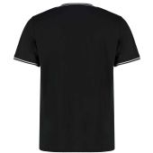 Kustom Kit Fashion Fit Tipped T-Shirt