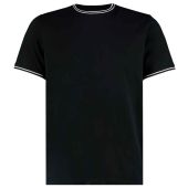 Kustom Kit Fashion Fit Tipped T-Shirt