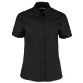 Kustom Kit Ladies Premium Short Sleeve Tailored Oxford Shirt