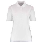 Kustom Kit Ladies Regular Fit Workforce Piqué Polo Shirt - White Size 20