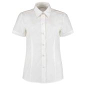 Kustom Kit Ladies Short Sleeve Classic Fit Workforce Shirt - White Size 28