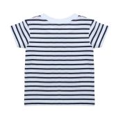 Larkwood Baby/Toddler Striped Crew Neck T-Shirt