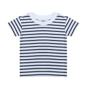 Larkwood Baby/Toddler Striped Crew Neck T-Shirt