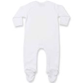 Larkwood Contrast Baby Sleepsuit