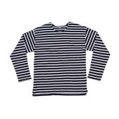 One By Mantis Unisex Long Sleeve Breton Stripe T-Shirt