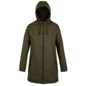 NEOBLU Ladies Antoine Wax Parka Jacket - Deep Khaki Size 3XL