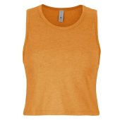 Next Level Apparel Ladies Festival Cropped Tank Top - Antique Gold Size XXL