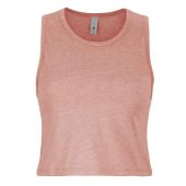 Next Level Apparel Ladies Festival Cropped Tank Top - Desert Pink Size XXL