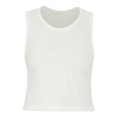 Next Level Apparel Ladies Festival Cropped Tank Top - White Size XXL