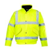 Portwest Hi-Vis Bomber Jacket - Yellow Size 3XL