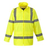 Portwest Hi-Vis Rain Jacket - Yellow Size XXL