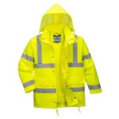 Portwest Hi-Vis 4-in-1 Traffic Jacket - Yellow Size 3XL