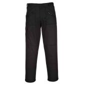 Portwest Action Trousers - Black Size 46/T