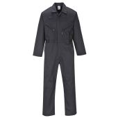 Portwest Liverpool Zip Coverall - Black Size 3XL/R