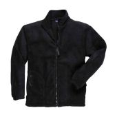 Argyll Heavy Fleece Jacket - Black Size XXL