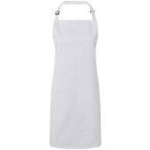 Premier 'Colours' Bib Apron - White Size XL