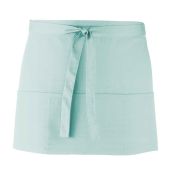 Premier 'Colours' 3 Pocket Apron - Aqua Size ONE