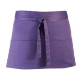 Premier 'Colours' 3 Pocket Apron - Purple Size ONE