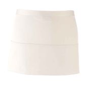 Premier 'Colours' 3 Pocket Apron - White Size ONE