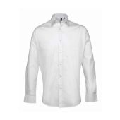 Premier Supreme Long Sleeve Poplin Shirt - White Size 19