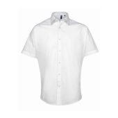 Premier Supreme Short Sleeve Poplin Shirt - White Size 19