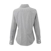 Premier Ladies Gingham Long Sleeve Shirt