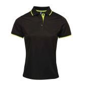 Premier Ladies Contrast Coolchecker® Piqué Polo Shirt