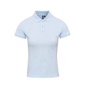 Premier Ladies Coolchecker® Plus Piqué Polo Shirt - Light Blue Size XXL