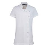 Premier Ladies Orchid Short Sleeve Tunic - White Size 18