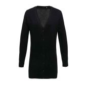 Premier Ladies Longline V Neck Cardigan