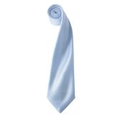 Premier 'Colours' Satin Tie - Light Blue Size ONE