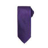 Premier Micro Waffle Tie - Purple Size ONE