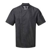 Premier Short Sleeve Zipped Chef's Jacket