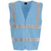 Pro RTX High Visibility Waistcoat - Sky Blue Size 3XL